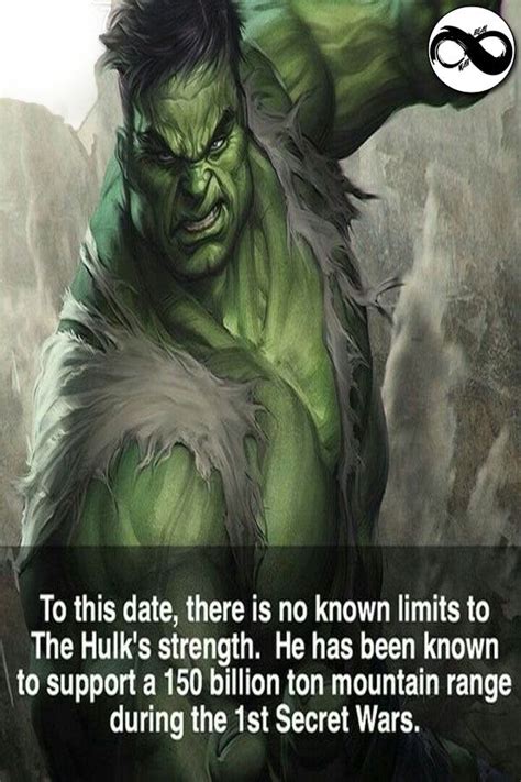 Hulk Facts | Superhero facts, Marvel superheroes, Marvel quotes