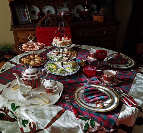 Pin By Carolyn Corbett On Christmas Tea Christmas Tea Table Settings