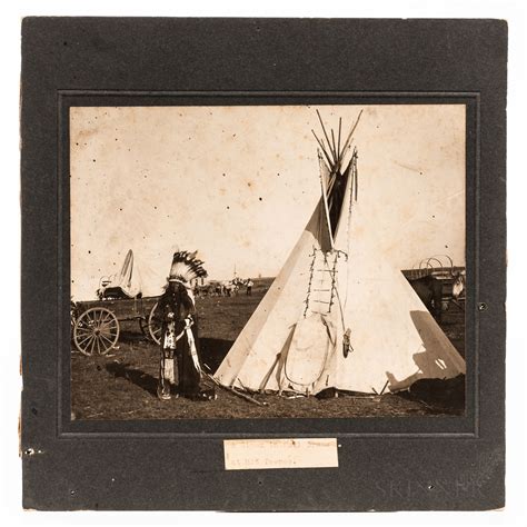 Sold At Auction Three Photos Of Native Americans Auction Number 3695t