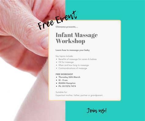 hampton free infant massage workshop