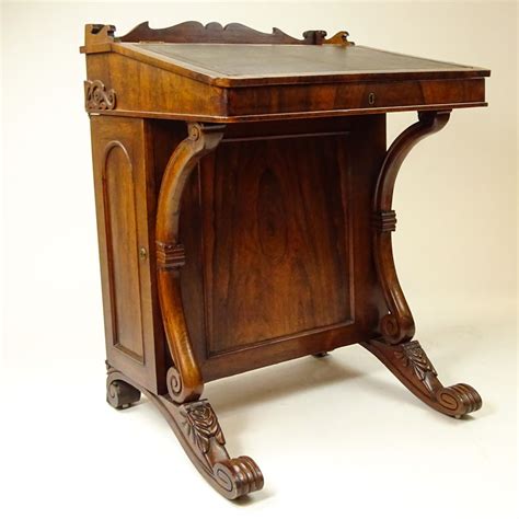 Antique English Rosewood Davenport Desk Kodner Auctions
