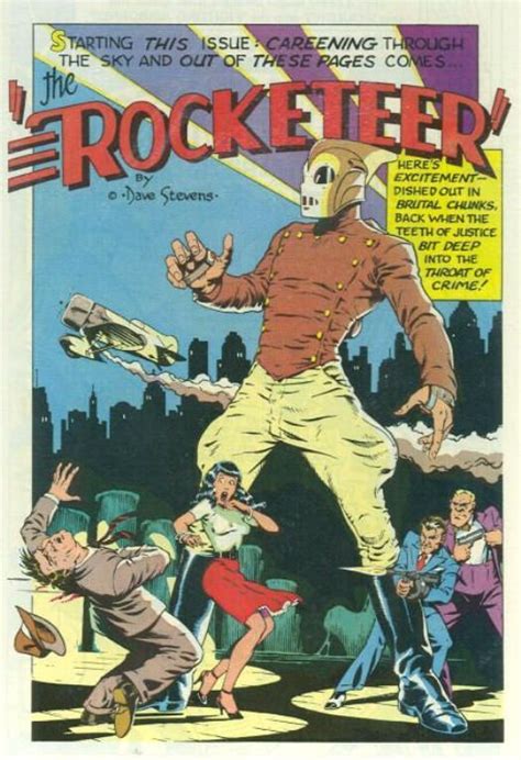 The Rocketeer Graphic Novel By Dave Stevens Dave Stevens
