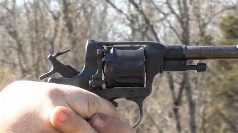 Mac 11 Suppressor On A Nagant M1895 Revolver Youtube