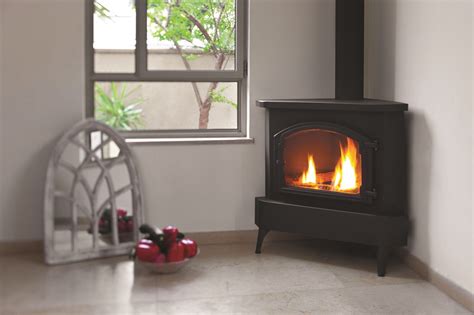 Better homes and gardens media electric fireplace ashwood road, brown. Classic Corner - Ortal Heat