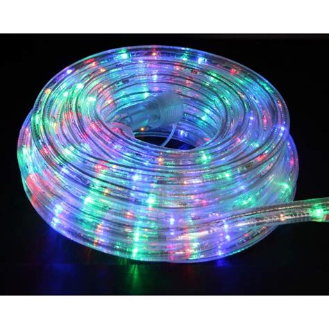 24ft Super Bright Heavy Duty Multi Color Rope Lights With 288 Leds