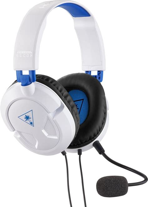 Amazon Com Turtle Beach Recon 50P White Gaming Headset For PS4 Pro