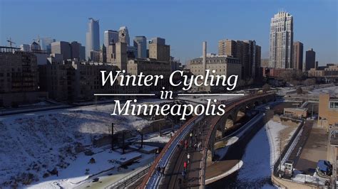 Winter Cycling In Minneapolis Youtube