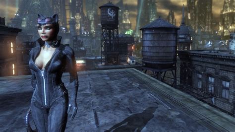 Batman Arkham City Catwoman Makes Her Way Back To Her Apartment Batman Arkham Games Batman