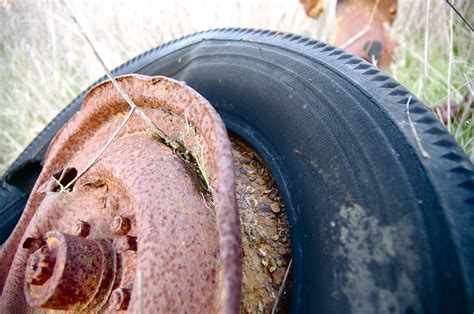 Rusty Wheel Sam Dosick Flickr