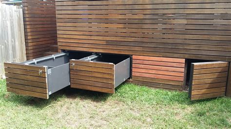 Aussie Deck Drawers Smart Storage Solutions Decks Backyard Deck Garden