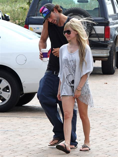 Avril Lavigne And Brody Jenner Out And About In Malibu