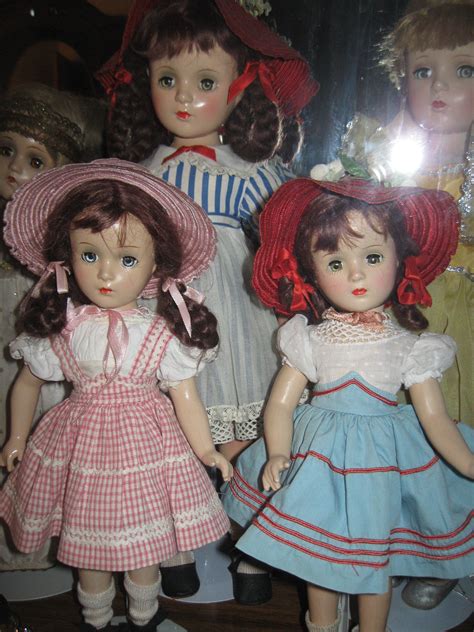 Madame Alexander Composition Margaret Obrien Dolls 14 And 20in Original