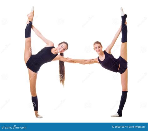 Gymnastic Duo Poses