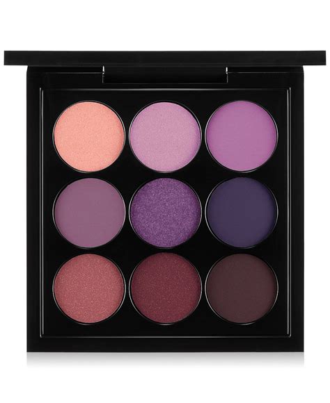 Mac Eyes X 9 Palette Purple Palettes Beauty Macys Make Up Palette Mac Eyeshadow Palette