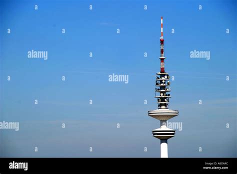 Hamburg Tv Tower Stock Photo Alamy