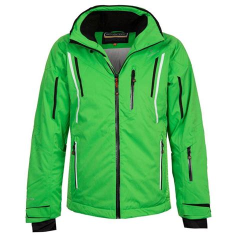 Bergson Mens Riley Ski Jacket Classic Green