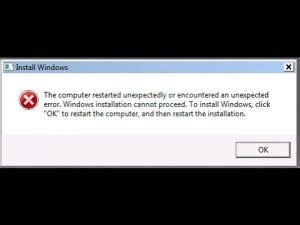 Learn About The Computer Restarted Unexpectedly Or Encountered Unexpected Error Techyv Com