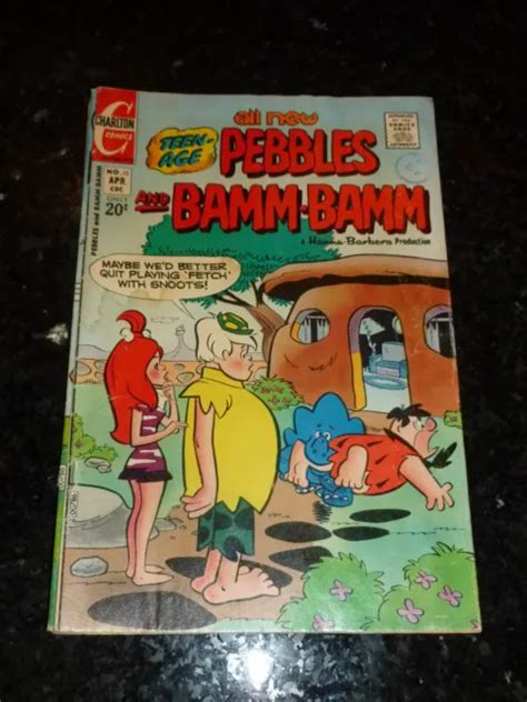 Teen Age Pebbles And Bamm Bamm Comic No 12 Date 041973 Charlton