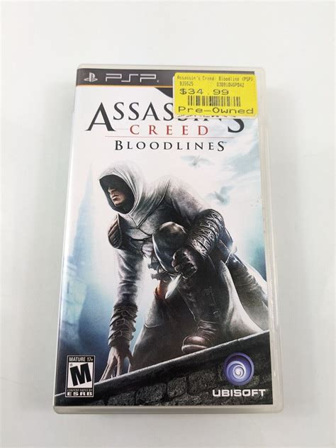 Assassin S Creed Bloodlines Sony PSP Game 2009 Complete CIB W