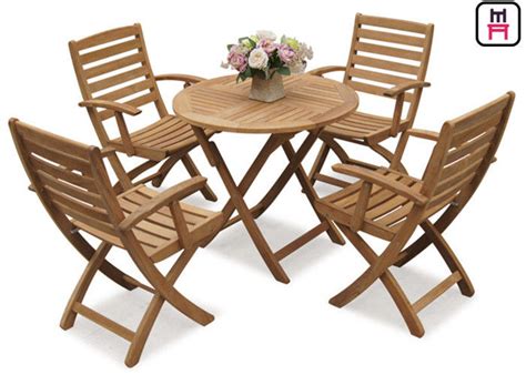 Our ranges of wooden garden furniture include teak benches, pine benches, hardwood table and chairs sets, teak table and chairs, wooden arbours, picnic benches. Rectangle / Round / Square Folding Table And Chairs Solid ...