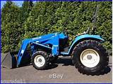 Ford Tractor With Front End Loader
