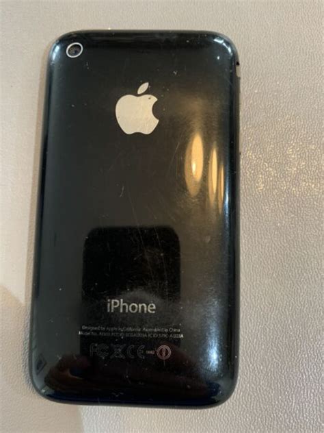 Apple Iphone 3gs 8gb Black Unlocked A1303 Gsm For Sale Online