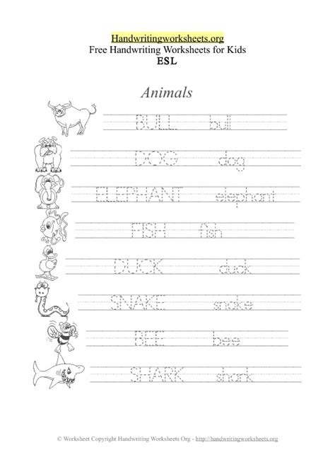 Kidzone grade 3 and up cursive writing worksheets. animal worksheet: Maret 2015