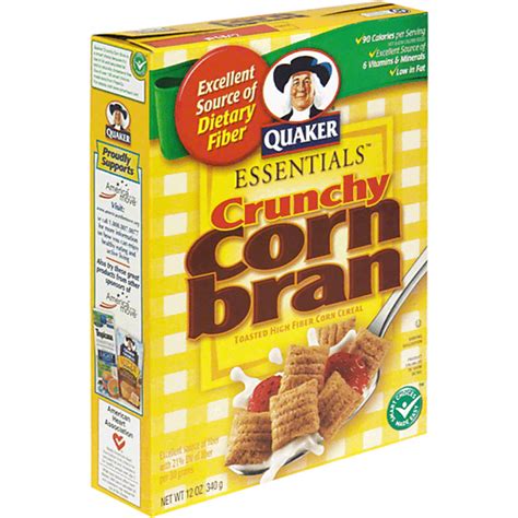 Quaker Crunchy Bran Cerel Cereal Foodtown
