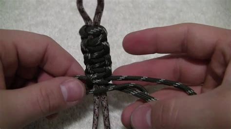 How To Tie a Paracord Survival Bracelet - YouTube