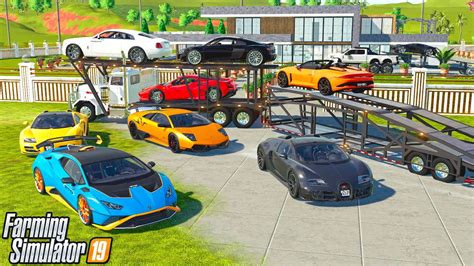 Buying Supercars For Millionaire S Mansion Farming Simulator