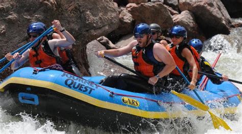 Raft Royal Gorge Colorado Whitewater Rafting Journey Quest