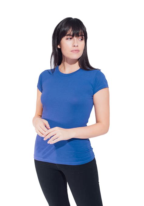 Womens Slim Fit T Shirt Cotton Heritage