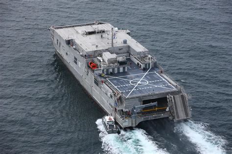 Us Navy Future Fast Transport Ship Usns Newport Successfully Completes