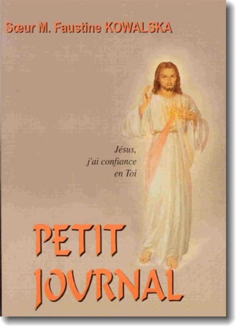 Livres Catholiques Petit Journal De Sainte Faustine Petit Format
