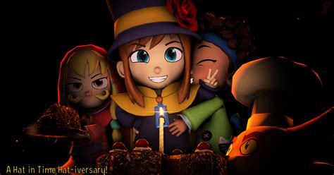 Ahatintime Anniversary Hatkid A Hat In Time Hat Iversary Pixiv