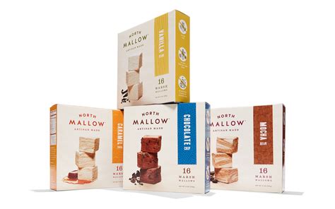 Branding And Packaging For Gourmet Marshmallows World Brand Design