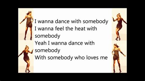 Charlie edsel valera transpose up i wanna dance with somebody, f dm c with somebody who loves me. Glee - I Wanna Dance With Somebody LYRICS - YouTube