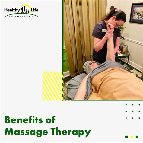 benefits of massage therapy — healthy life chiropractic