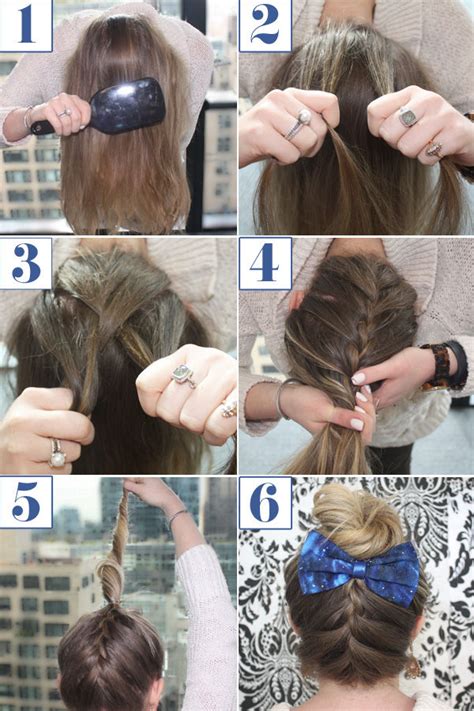 The best braided hairstyles for short hair typically are different variations of french and dutch braids because they start at the scalp and can be near the top of the head. Upside Down French Braid Hair Tutorial Pictures, Photos, and Images for Facebook, Tumblr ...