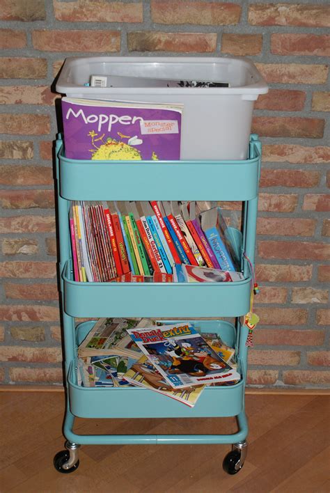Today i will be showing you how to make a diy book box. DIY IKEA Hack: book storage using a trolley from Ikea ...
