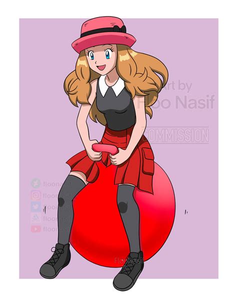 Serena Bouncing Commission By Floonasif On Deviantart