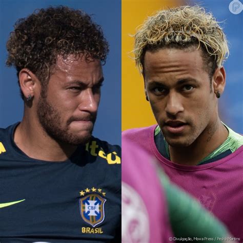 Neymar Pinta Cabelo De Loiro Antes De Jogo Do Brasil Na Copa Do Mundo