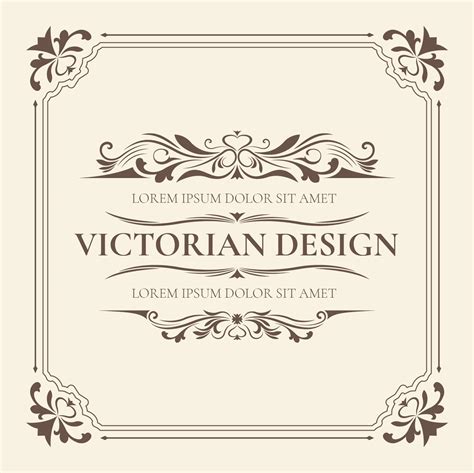 Ai, eps, cdr, svg vector illustration graphic art design. Victorian Design Template - Download Free Vectors, Clipart ...