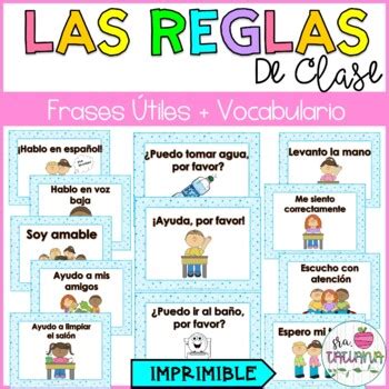 Reglas Del Salon De Clases En Ingles Con Have To Variaciones Clase