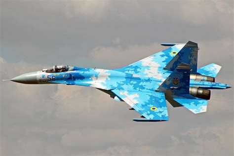 Ukrainian Air Force Su 27 Flanker 58 Ukrainian Air Force S Flickr
