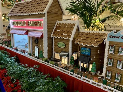 Gingerbread Display Returns To Contemporary Disney By Mark