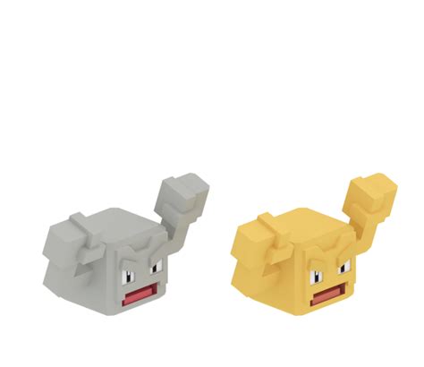Mobile Pokémon Quest 074 Geodude The Models Resource