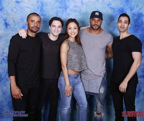 Jarod Joseph And Richard Harmon And Lindsey Morgan And Ricky Whittle And Sachin