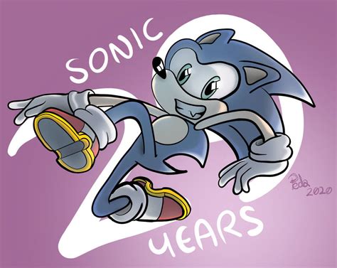 Sonic 29th Anniversary By Peda7 On Deviantart