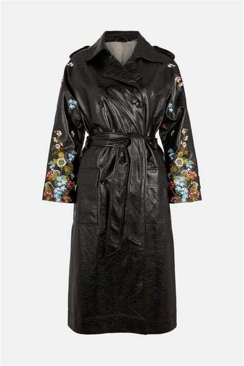 Jackets And Coats British Museum X Mary Delany Embroidered Trench